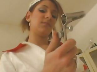 Rough sex with a naughty nurse