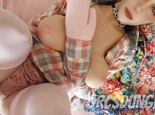 MY GIRLFRIEND LOVES TO PRETEND SHE IS A SILICON FUCK DOLL