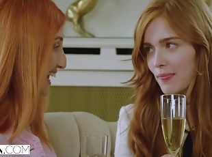 Jia Lissa takes part in threesome sex
