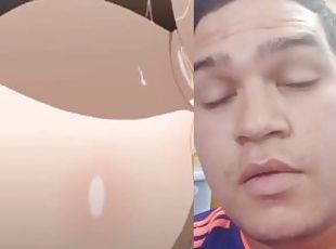 creampie, anime, hentai, pagdyakol-ng-titi-gamit-ang-paa, manyika