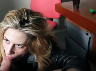 Hot French MILF - Sweet POV blowjob