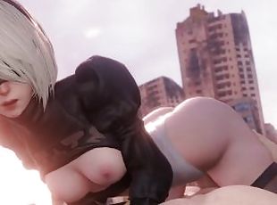 amatieris, pusaudzis, pov, blondīne, hentai, salda, 3d, cowgirl, penis, mazās-krūtis