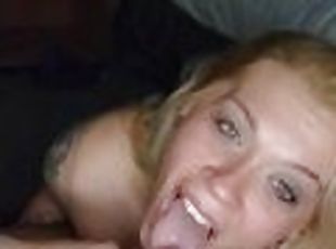 POV Sloppy Blowjob From This Princess With Pink Nails