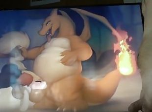 Steamy Fire Pokémon Type With Charizard And Braixen Hentai By Seeadraa Ep 324