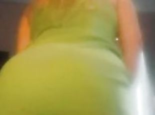 Twerking pawg milf explores her holes and  rides bbc dildo