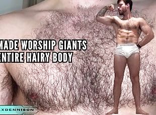 Made worship giants entire hairy body