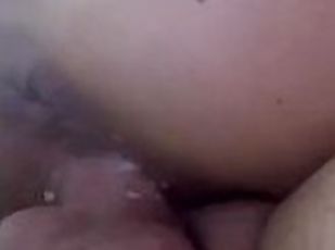 Creampie tight gf pussy