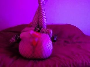 anal masturbation with big dragon dildo