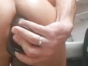 amateur, anal, gay, européenne, euro, gode, fétiche, solo