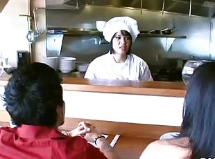 Smoking Hot Chef Cooks Up A Hard Fuck With Her Assistant