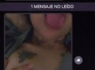 Chat hot de la universidad, chica se enamora de otaku