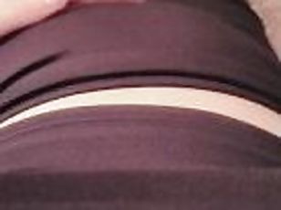 Stuffed Shy Girl's Bloated Stomach Gurgles Resting with You Clip