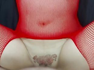Sexy Lingerie Red Masturbation Dildo