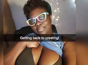 Snapchat 2022 Year of Sexy BBW Ebony Fun