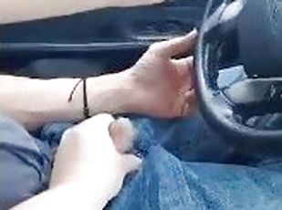 Wendy can't resist distracting the driver