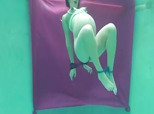 Pregnant Underwater Bondage