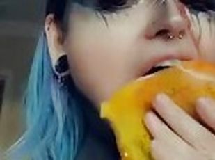 Demon Halloween Cosplay BTS Eating