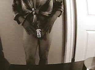 Sissy Chastity in Sepia