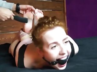 Polina - Hogtie tickling after 4 years