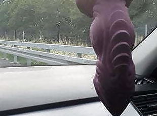 xTreme chilling roadtrip with my Bad Dragon XL Apollo