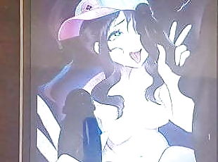 Hilda(Pokemon) Cum Tribute