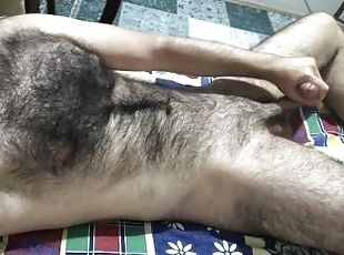 Very hairy sexy guy I was getting caught by my mom while masturbating