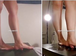 Amateur Cock Crushing Footjob 7