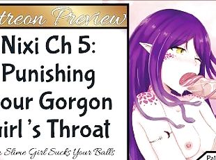 Patreon Preview: Nixi Ch 5: Using Your Gorgon Girl's Throat!