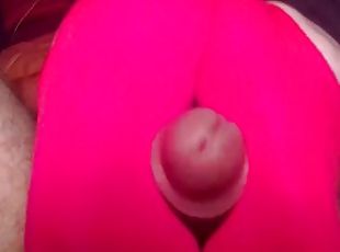 Hot pink footfuckin with slo-MO cum!