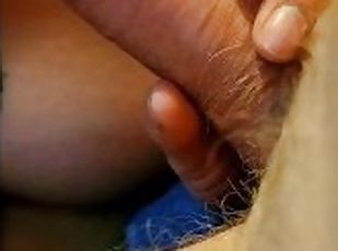 POV Blowjob, Tattooed babe tries to deepthroat huge cock