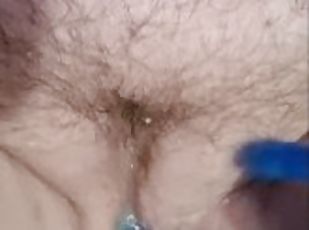 Bbw's fat hairy pussy squirts over rabbit vibrator - DM for ONLY FANS