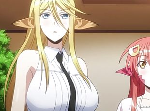 Master brings home a hot mermaid to his harem hoes Monster Girls ep5