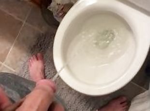 Nice after cum piss