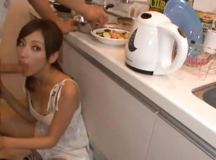 Sexy Miyuki Youkoyama gets fucked hard on the floor