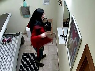 VOYEUR Real Footage from a SPY CAMERA in Solarium