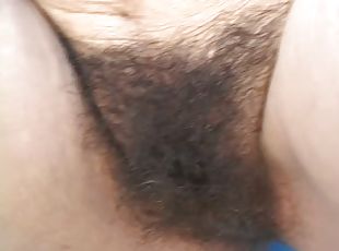 Hairy MILF Aranka Gets Fucked and Jizzed On Her Bush Outdoors