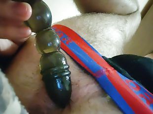  Polish boy like anal plug in ass  