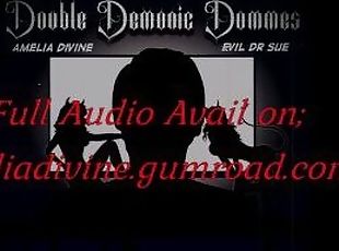 Double Demonic Dommes - BBC Tongue-tation ASMR Audio