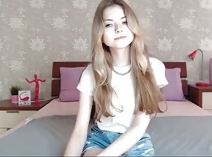 Tiny webcam girl