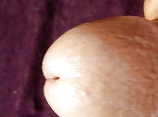 Thick cum out filmed from my angle