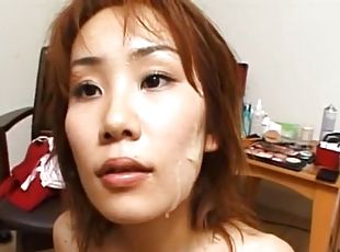 HD POV video of naughty Yuki Yoshida getting a cumshot after sex