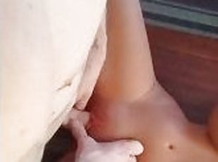 pantat, vagina-pussy, cumshot-keluarnya-sperma, berkulit-hitam, penis-besar, mainan, ganda, sudut-pandang, sperma, bersetubuh