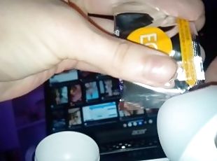 Testing the TENGA EGG Masturbator while watching Katja Krasavice