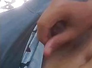 masturbation, public, amateur, énorme-bite, latina, branlette, brésil, solo, bite