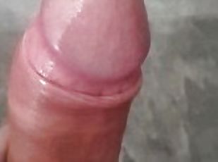 Close up pee hole - pissing