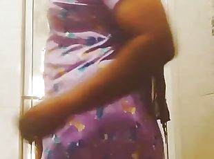 Indian femboy sonusissy in gown striptease 