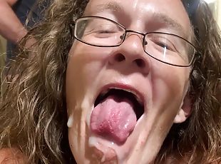 Wife Takes Two Oral Creampies