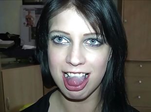 german skinny brunette teen homemade first time