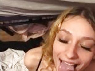 Girlfriend sucks boyfriend bbc part 2