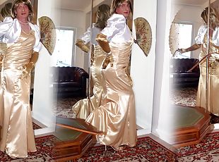 Desperate Gold Satin Lady